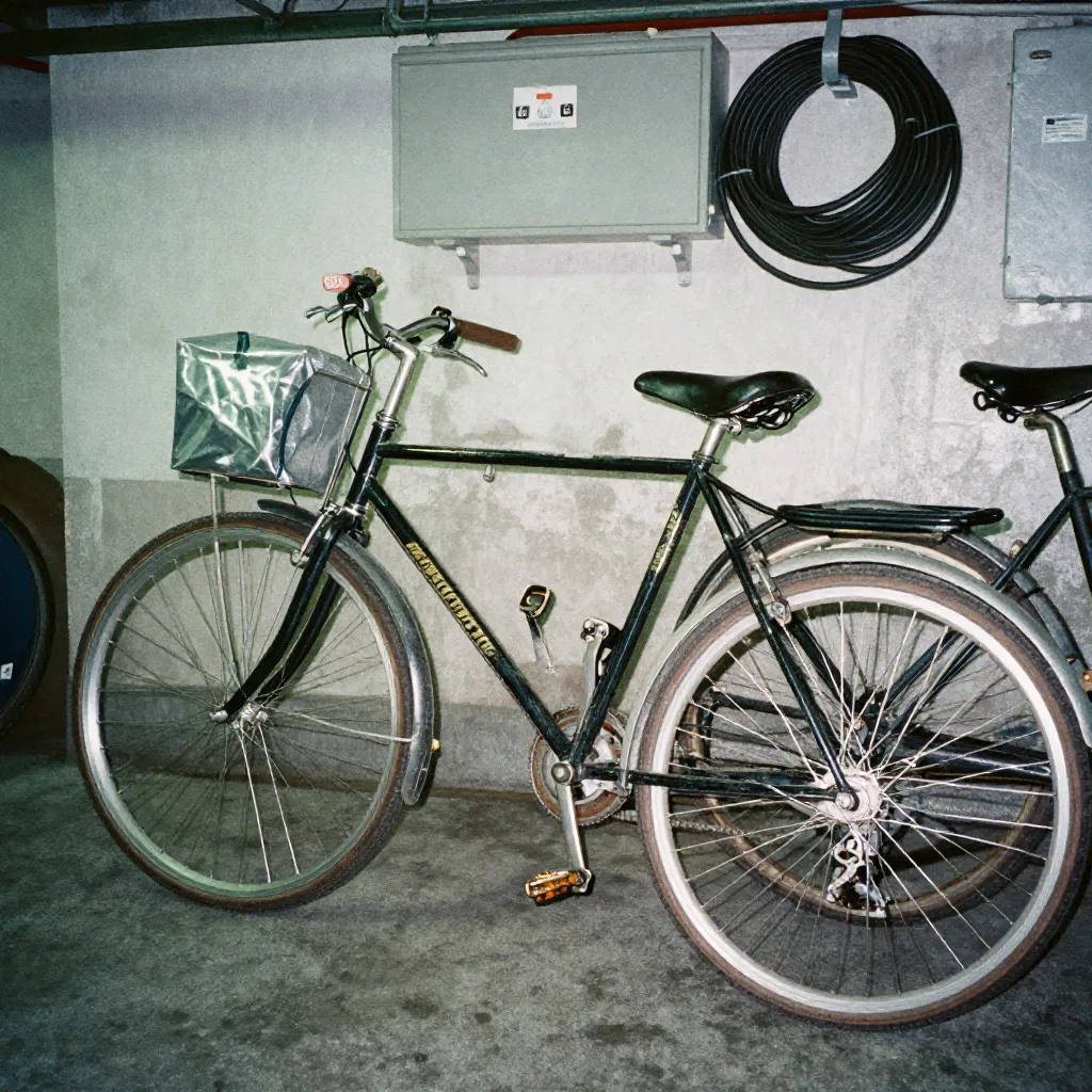 Bicycles placed in secure storage facility